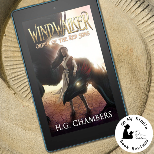 Image of Windwalker: Order of the Red Sons by H.G. Chambers on a Kindle device.