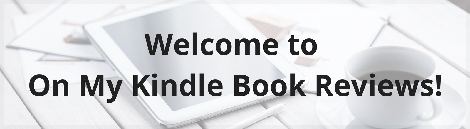 Welcome banner for landing page